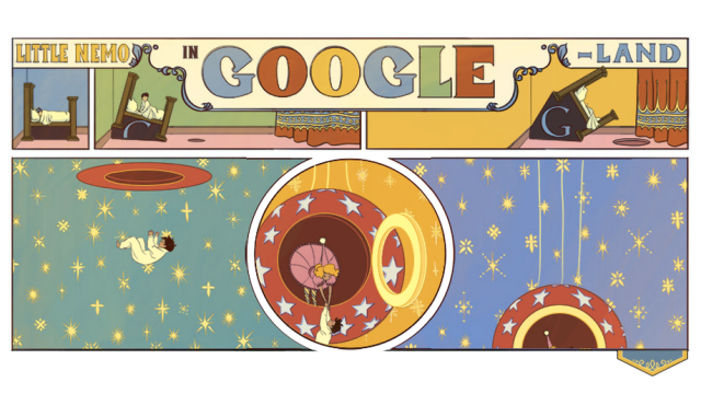 Today’s Google Doodle Is A Huge Animated Tribute To Winsor McCay’s Cartoons