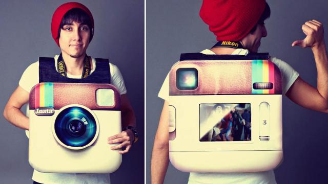 Giant Working Instagram Camera Is This Year’s Costume To Beat