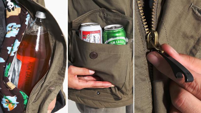 This Insulated Smuggler’s Jacket Keeps You Warm And Your Booze Cold