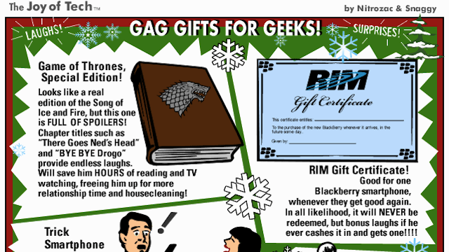 Getting These Hilarious Gag Gifts Will Ruin A Geek’s Christmas