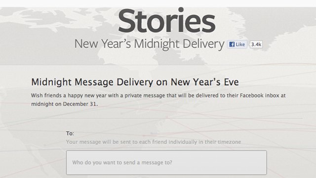 Use Facebook To Spam Everyone A Happy New Year Right At Midnight On January 1st
