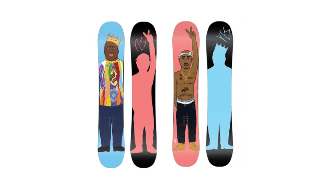 Pay Homage To Two Hip Hop Legends With Biggie And Tupac Snowboards