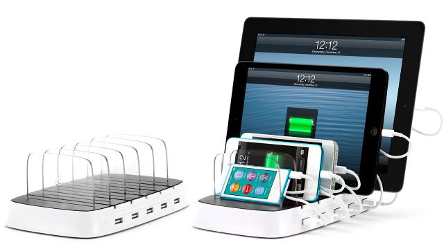 Charge All Your iOS Gear From A Single Outlet With Griffin’s PowerDock 5