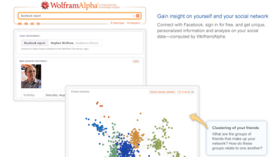 Wolfram Alpha Will Tell You Even More About Your Facebook Page Than You Ever Knew