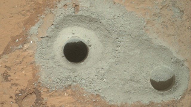 What The Hell Is This Weird Shiny Object On Mars?