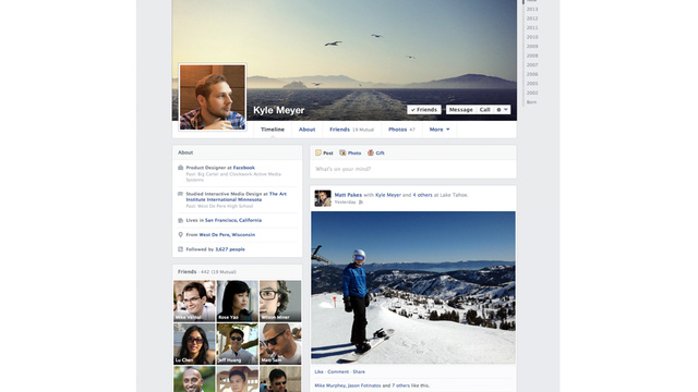 Your Facebook Profile Just Changed Again