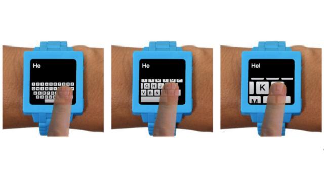 How Typing On A Smart Watch Might Actually Make Sense