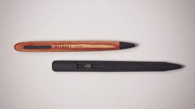 These Japanese Wooden Pens Are Perfectly Elegant