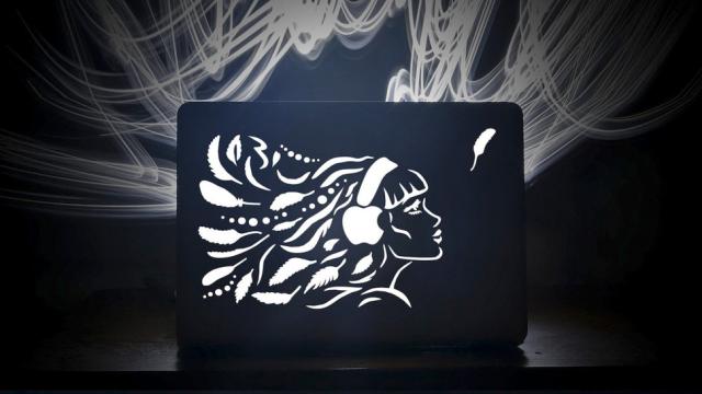 Laser-Cut MacBook Lids Are More Stunning Than Stickers