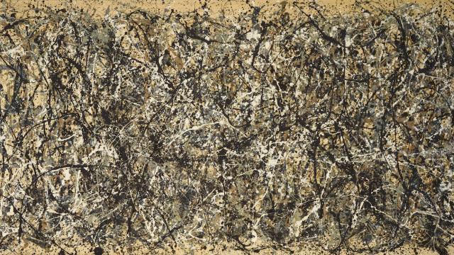 Restoring A Pollock With X-Rays And Ultraviolet Light