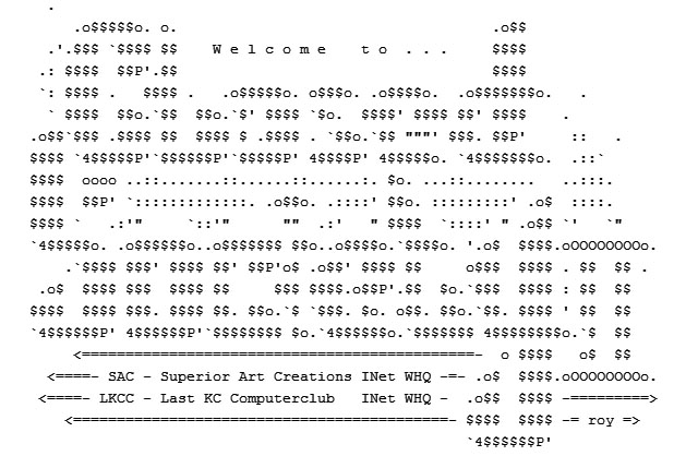 The Rise And Fall (And Rise) Of ASCII Art