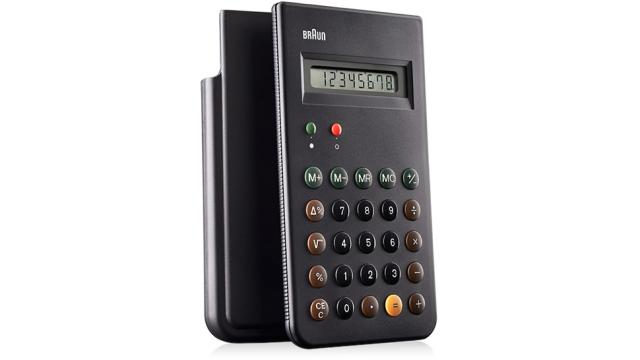 Own A Piece Of Design History With Braun’s Re-Released ET66 Calc