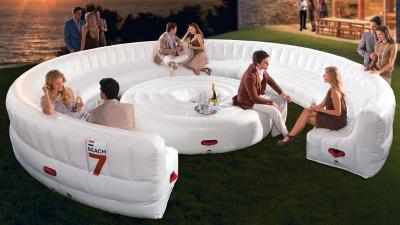 30-Person Inflatable Lounge: One Toothpick And The Party’s Over