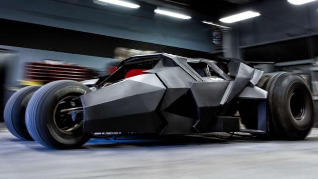 Batman Is Apparently Racing Across The US In A Street-Legal Tumbler