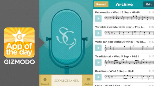 ScoreCleaner Notes: Instantly Compose Whatever Tune Pops Into Your Head