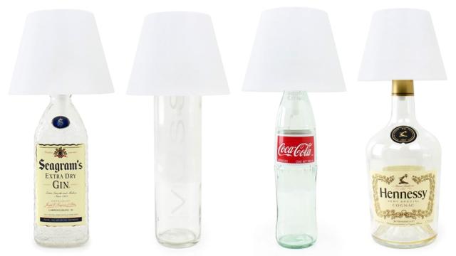 Turn Any Empty Bottle Into A USB-Powered LED Touch Lamp