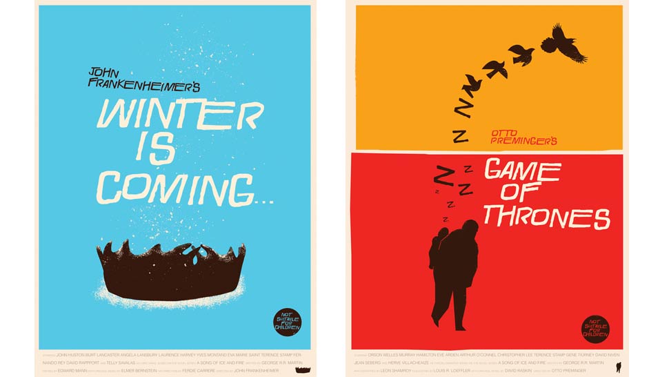 Game Of Thrones Movie Posters From Famous Directors Are Just Too Cool