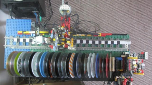 All It Takes Is A LEGO Jukebox To Make Your CDs Almost Useful Again