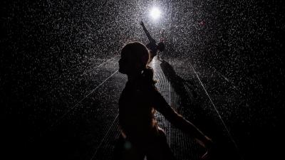 Inside The Rain Room: Walking Through A Downpour Without Getting Wet