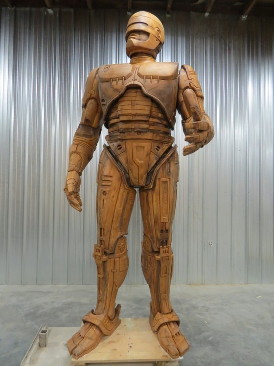 Giant RoboCop Statue Rises Just As Detroit Falls Into Financial Abyss