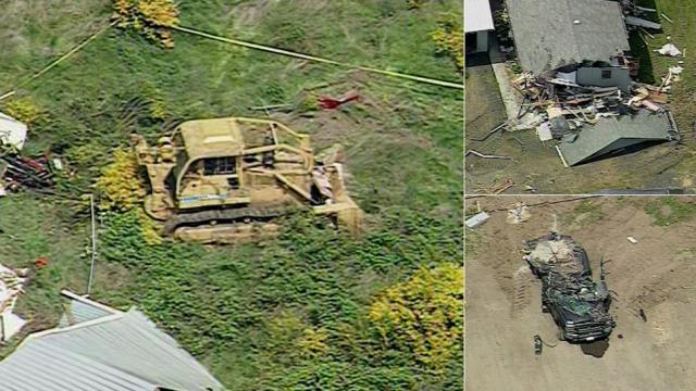 Some Guy Went On An Insanely Destructive Rampage On A Bulldozer