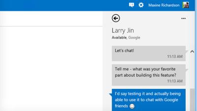 You Use Can Gchat In Outlook Soon