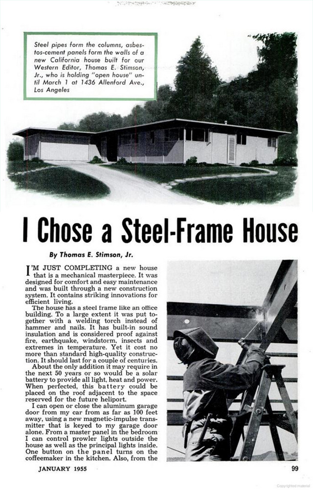 Buy Popular Mechanics’ 1955 House Of The Future For Only $1.8 Million