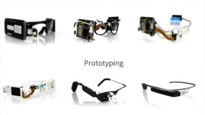 Here Are What The Google Glass Prototypes Looked Like