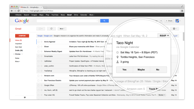 New Gmail Action Buttons Let You Perform Tasks From Your Inbox