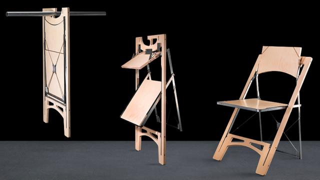 Someone Finally Designed A Folding Chair That’s Easy To Store