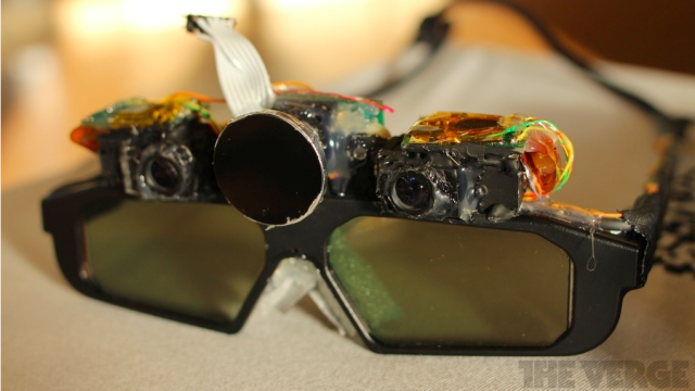 Ex-Valve Engineers’ Crazy AR Glasses Put Tiny Projectors On Your Face