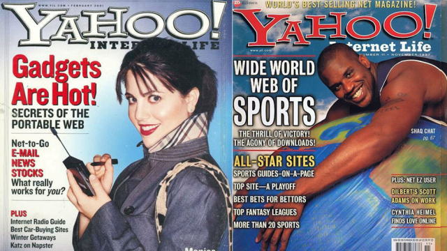 Yahoo Internet Life Magazine Is An Awesome Relic Of The Dot Com Era