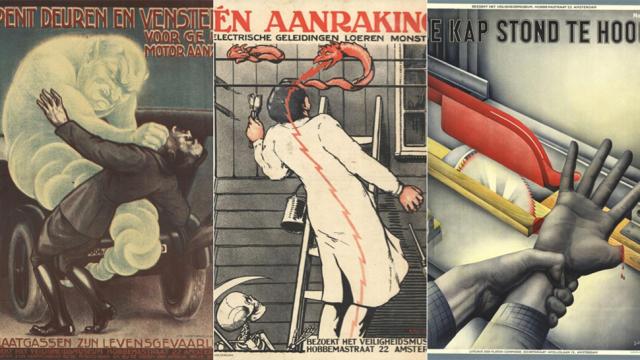 5 Grisly Decades Of Workplace Safety Posters