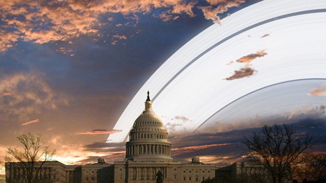 What Life On Earth Would Look Like If Earth Had Rings Like Saturn