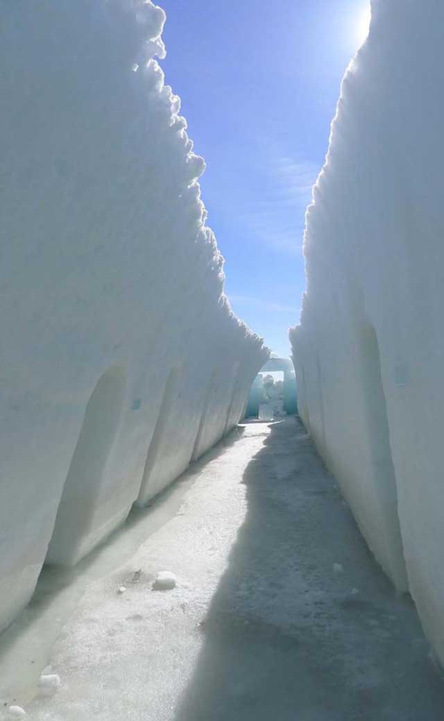 Incredible Photos Of A Melting Ice Hotel