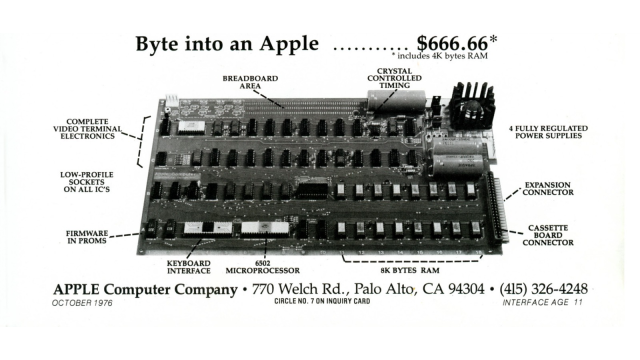 A Working Apple I Just Sold For $671,400 At Auction