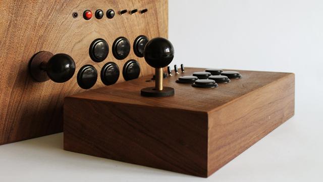 Classic Arcade Games Deserve A Beautifully Crafted Wooden Console System