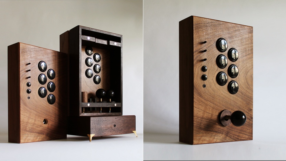 Classic Arcade Games Deserve A Beautifully Crafted Wooden Console System