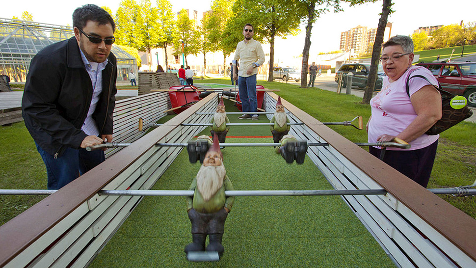 Every Hole’s A Piece Of Art In This Sculpture Garden Mini Golf Course