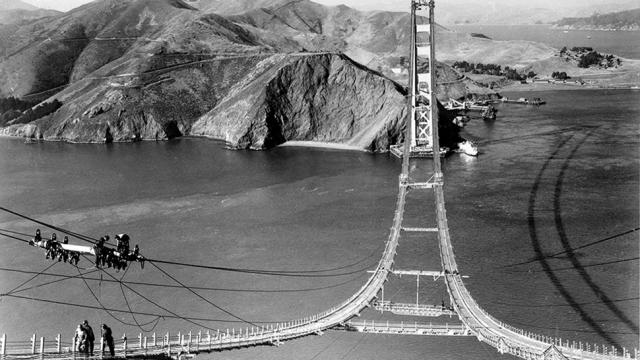 The Golden Gate Bridge Looked Even More Stunning Before It Had A Road