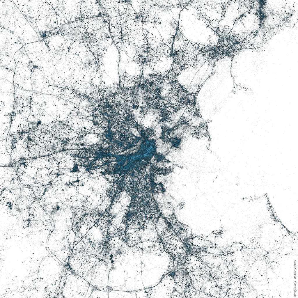 These Awesome Maps Show Off All The World’s Geo-Tagged Tweets