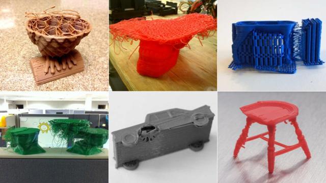 11 Spectacular 3D Printer Failures