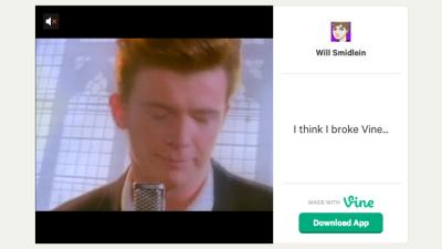 How A Teenager Rickrolled Vine