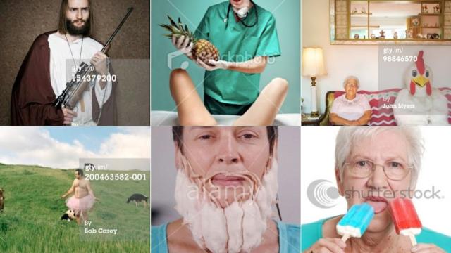 What’s The Weirdest Stock Photo You Can Find?