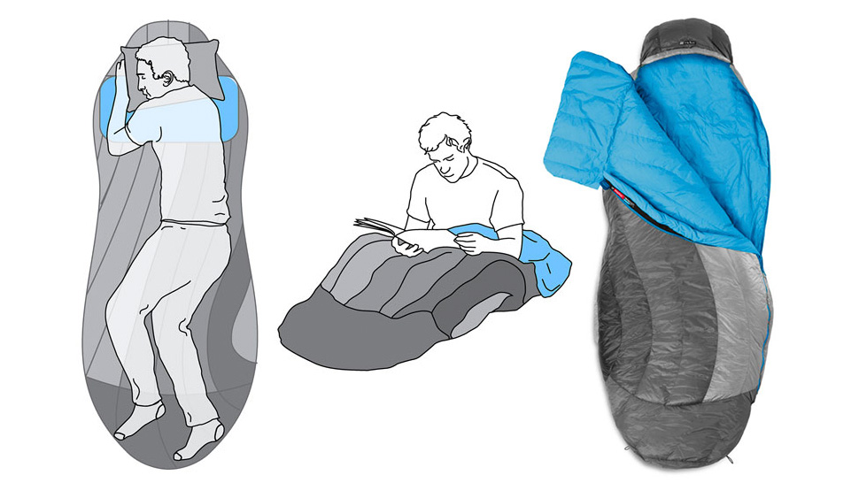 A Simple Design Tweak Makes Sleeping Bags Less Like Straight Jackets