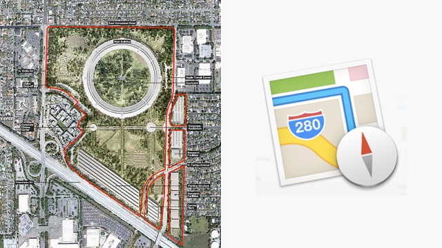 The New Maps Icon Shows Off Apple’s New Spaceship Campus