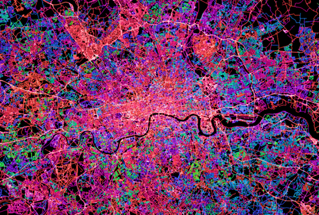 Every OpenStreetMap Edit Ever Made, Visualised