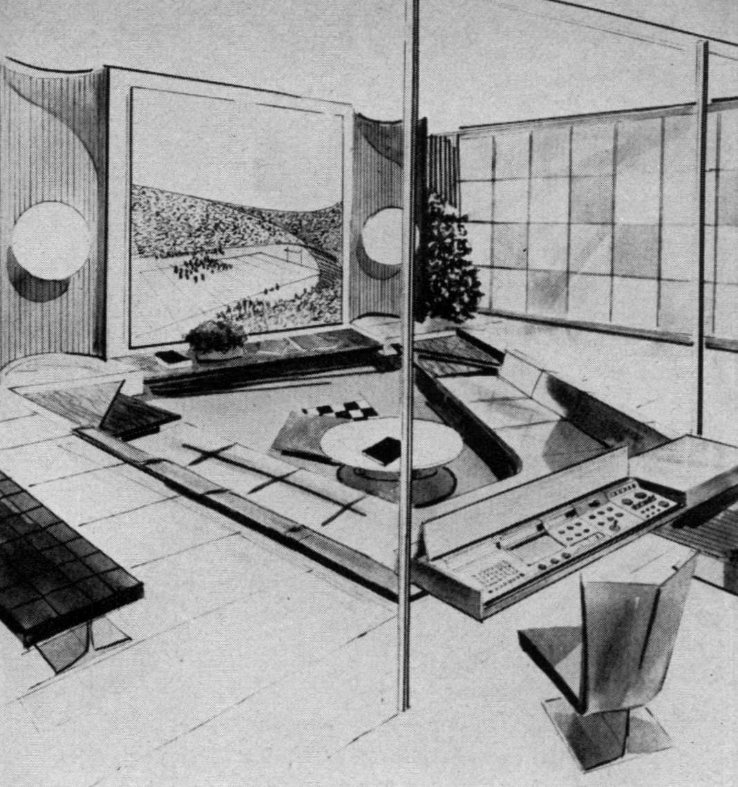 A Brief History Of Tomorrow’s High-Tech Living Room