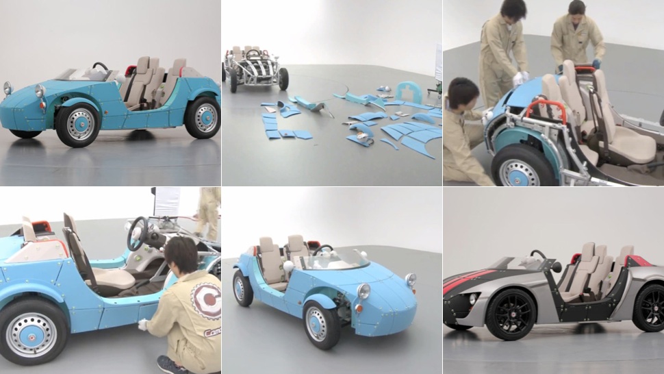 Toyota Has A Car You Can Assemble Entirely By Hand