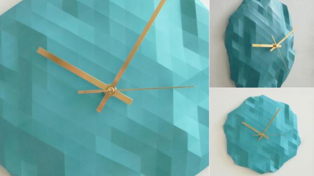 Origami-Inspired Clocks So Attention-Grabbing You’ll Never Run Late